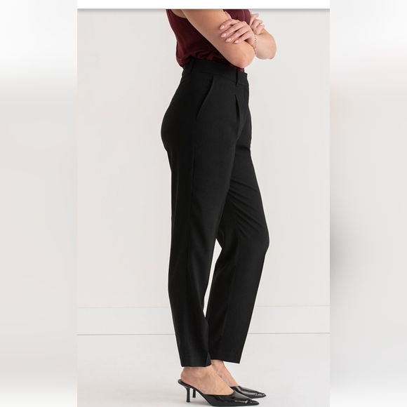 Rickis Slim Leg Pants in Black Size 16 Short, New With Tags - Picture 4 of 15